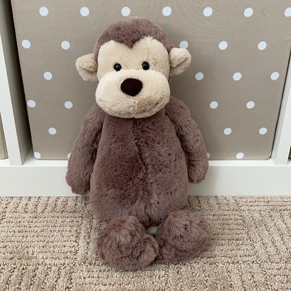 Jellycat soft monkey stuffy stuffed animal